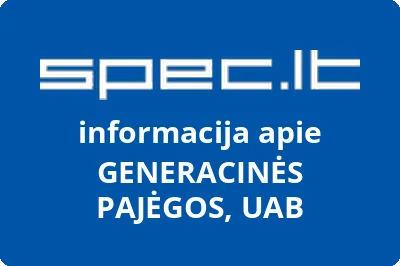 GENERACINĖS PAJĖGOS, UAB