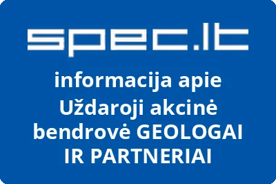 GEOLOGAI IR PARTNERIAI, UAB