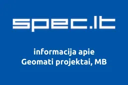 Geomati projektai, MB | spec.lt