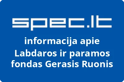 Labdaros ir paramos fondas Gerasis Ruonis