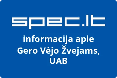 GERO VĖJO ŽVEJAMS, UAB