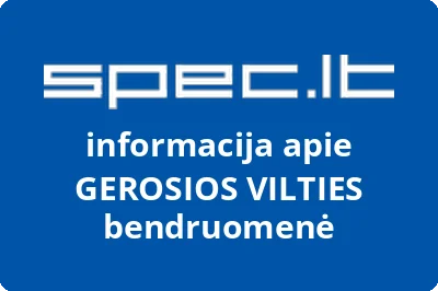 GEROSIOS VILTIES bendruomenė