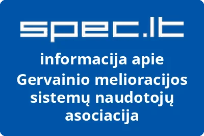 Gervainio melioracijos sistemų naudotojų asociacija