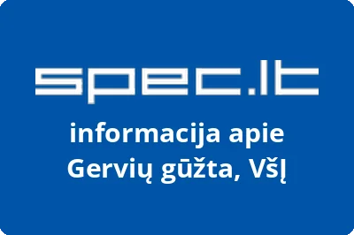 Gervių gūžta, VŠĮ