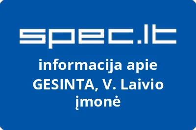 GESINTA, V. Laivio įmonė