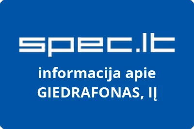 GIEDRAFONAS, IĮ