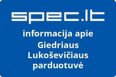 Giedriaus Lukoševičiaus parduotuvė