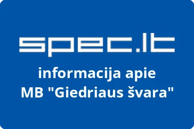 Giedriaus švara, MB | spec.lt