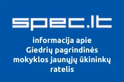 Giedrių pagrindinės mokyklos jaunųjų ūkininkų ratelis