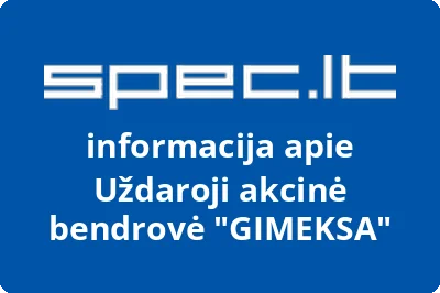 GIMEKSA, UAB
