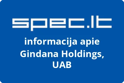 Gindana Holdings, UAB