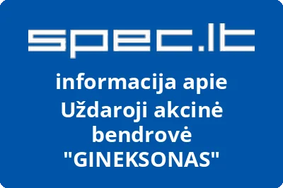 GINEKSONAS, UAB | spec.lt