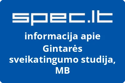 Gintarės sveikatingumo studija, MB | spec.lt