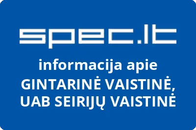 Seirijų vaistinė, UAB