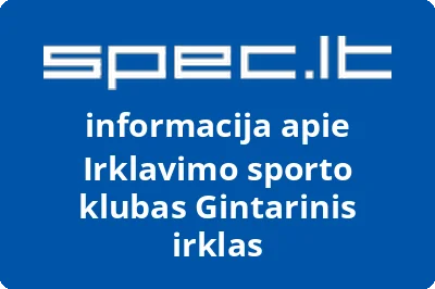Irklavimo sporto klubas Gintarinis irklas