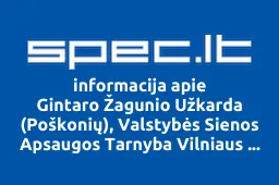 Gintaro Žagunio Užkarda (Poškonių), Valstybės Sienos Apsaugos Tarnyba Vilniaus Rinktinė | spec.lt