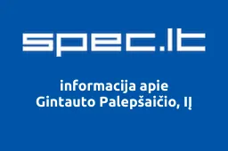 Gintauto Palepšaičio, IĮ | spec.lt