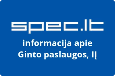 Ginto paslaugos, IĮ | spec.lt