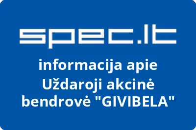 GIVIBELA, UAB | spec.lt