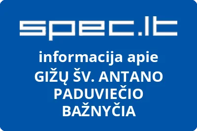 GIŽŲ ŠV. ANTANO PADUVIEČIO BAŽNYČIA