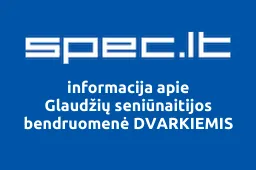 Glaudžių seniūnaitijos bendruomenė DVARKIEMIS iliustracija
