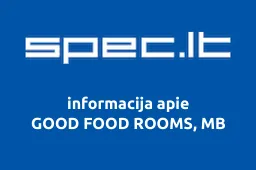 GOOD FOOD ROOMS, MB | spec.lt
