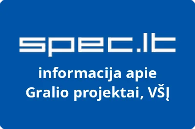 Gralio projektai, VŠĮ