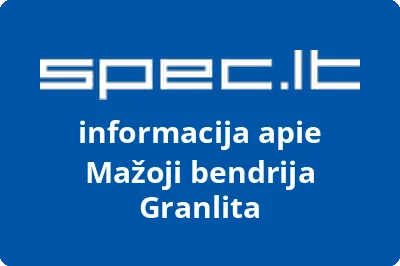 Granlita, MB | spec.lt