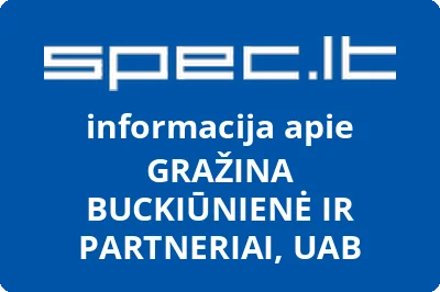 GRAŽINA BUCKIŪNIENĖ IR PARTNERIAI, UAB