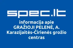 GRAŽIOJI PELENĖ, A. Karazijaitės-Čirienės grožio centras iliustracija