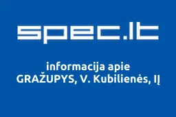 GRAŽUPYS, V. Kubilienės, IĮ | spec.lt