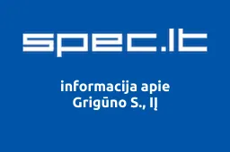 Grigūno S., IĮ | spec.lt