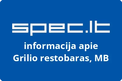 Grilio restobaras, MB | spec.lt