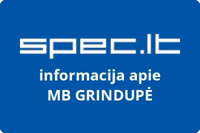 GRINDUPĖ, MB