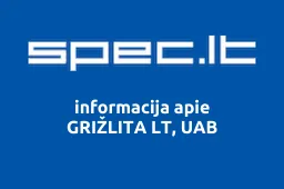 GRIŽLITA LT, UAB | spec.lt