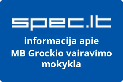 Grockio vairavimo mokykla, MB