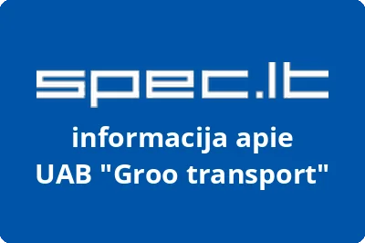 Groo transport, UAB | spec.lt