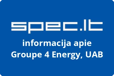 Groupe 4 Energy, UAB