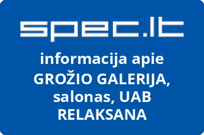 Relaksana, UAB