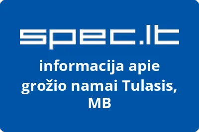 grožio namai Tulasis, MB