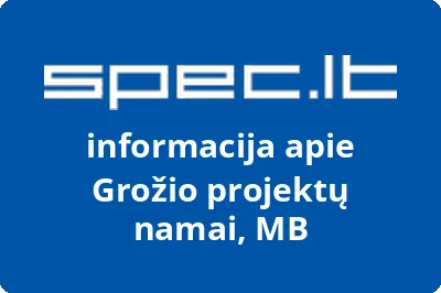 Grožio projektų namai, MB