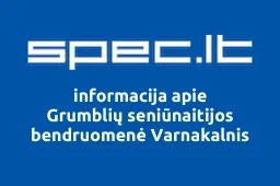 Grumblių seniūnaitijos bendruomenė Varnakalnis | spec.lt