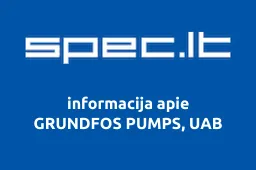 GRUNDFOS PUMPS, UAB
