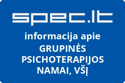 GRUPINĖS PSICHOTERAPIJOS NAMAI, VŠĮ