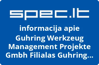Guhring Werkzeug Management Projekte GmbH filialas Guhring Baltic