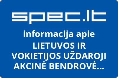 LIETUVOS IR VOKIETIJOS UŽDAROJI AKCINĖ BENDROVĖ GURAN