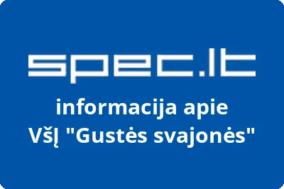 Gustės svajonės, VŠĮ | spec.lt