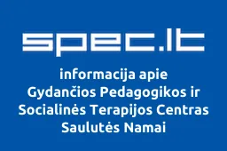 Gydančios Pedagogikos ir Socialinės Terapijos Centras Saulutės Namai