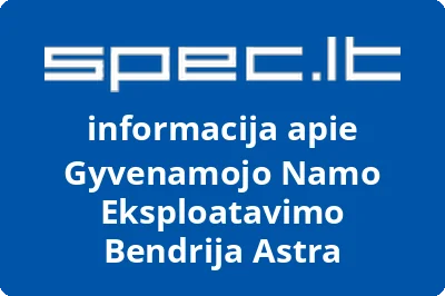 Gyvenamojo namo eksploatavimo bendrija Astra