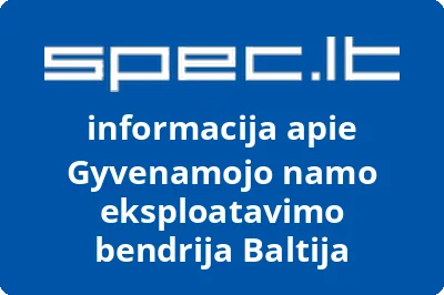 Gyvenamojo namo eksploatavimo bendrija Baltija